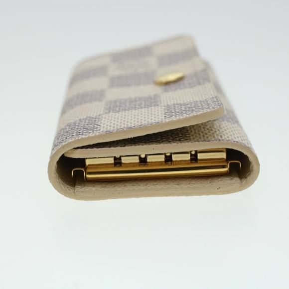 LOUIS VUITTON Damier Azur Multicles 4 Key Case N60020 LV Auth 41614 - Picture 3 of 16